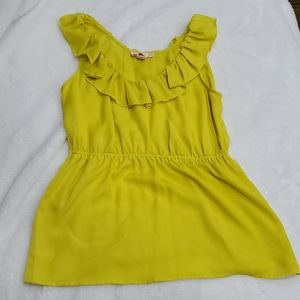 💥50% sale💥F21 flowy yellow tank #973